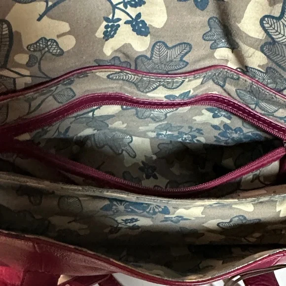 Radley London leather satchel bag vibrant magenta - Picture 13 of 17